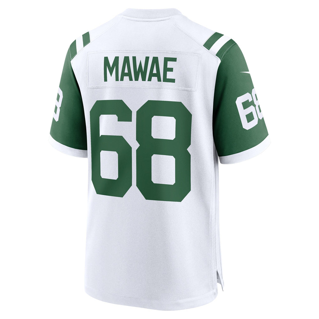 Kevin Mawae New York Jets  Classic Alternate Retired   Game Jersey - White