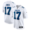 Men's Indianapolis Colts Daniel Jones  White Fashion Game Jersey