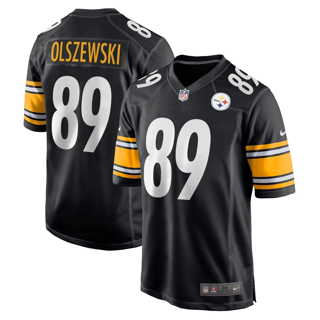 Gunner Olszewski Pittsburgh Steelers  Game   Jersey - Black