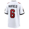 TB.Buccaneers #6 Baker Mayfield White 50th Season White Game Jersey