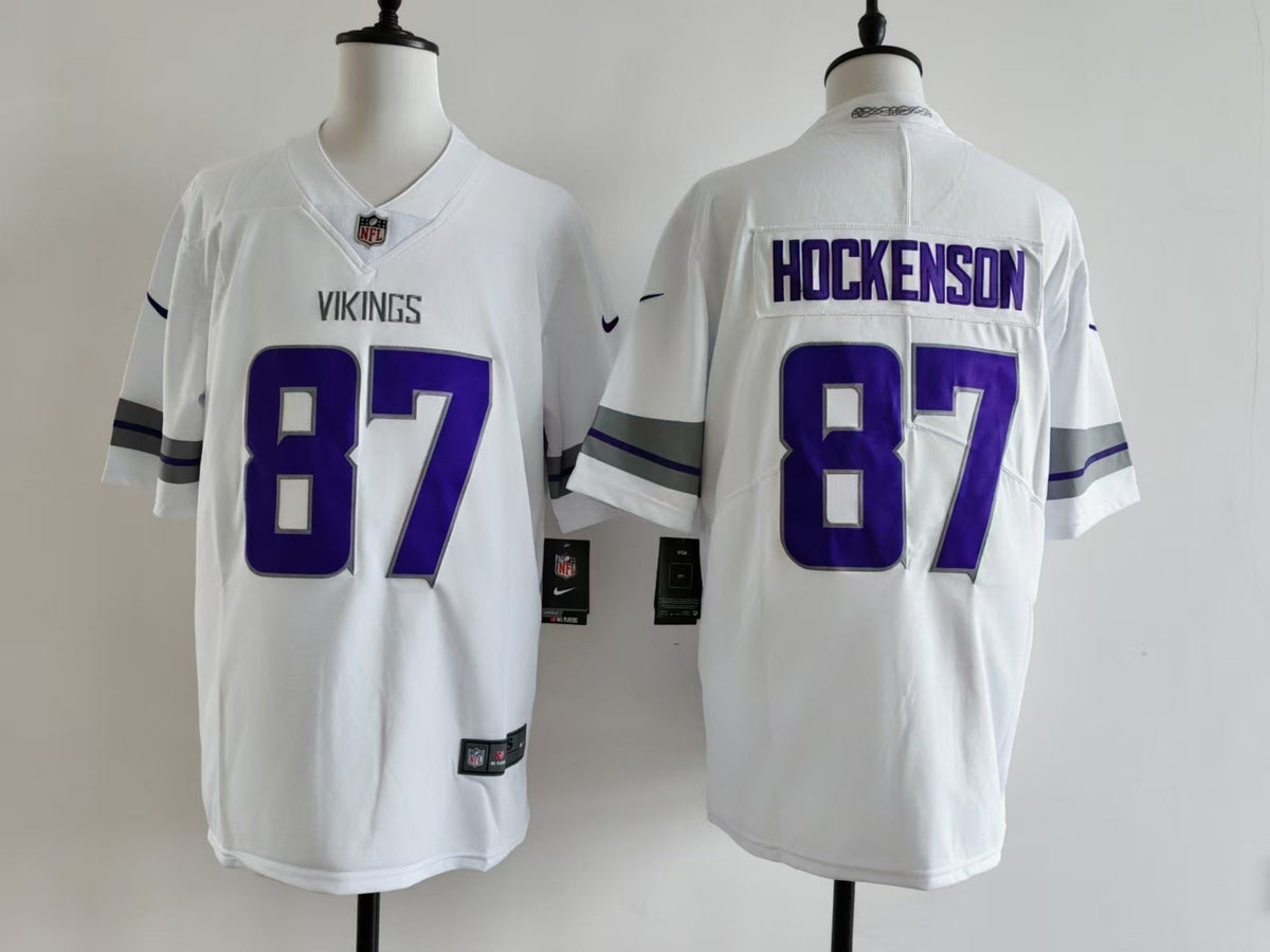 Men's Minnesota Vikings T.J. Hockenson  Jersey -  White