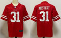 Men's San Francisco 49ers Raheem Mostert #31 Red Game Player Jersey1
