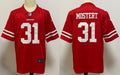 Men's San Francisco 49ers Raheem Mostert Red Game Player Jersey