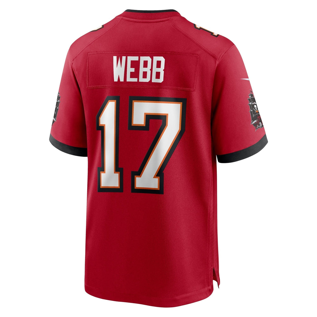 Raleigh Webb Tampa Bay Buccaneers   Game Jersey -  Red