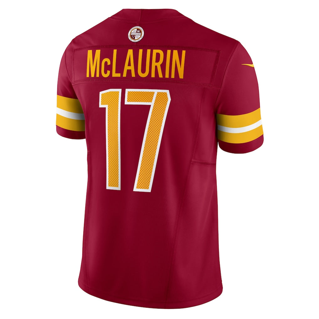 W.Commanders#17 Terry McLaurinBurgundy Vapor F.U.S.E. Limited Jersey