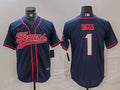 Men's Houston Texans Stefon Diggs Navy Player Jersey