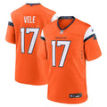 Devaughn Vele Denver Broncos  Team Game Jersey -  Orange