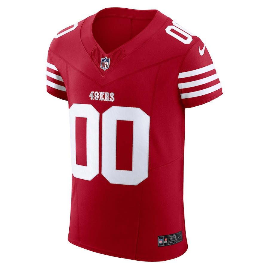 Men's  Scarlet San Francisco 49ers Vapor F.U.S.E. Elite Custom Jersey
