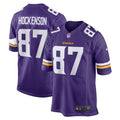 T.J. Hockenson Minnesota Vikings  Game   Jersey - Purple