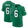 DeVonta Smith Philadelphia Eagles  Alternate Game   Jersey - Kelly Green