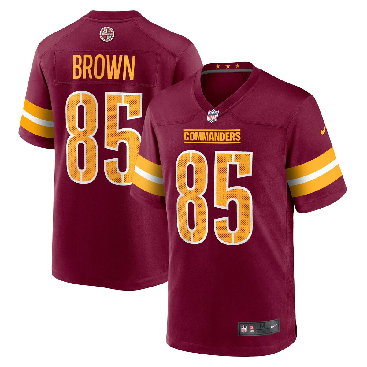 Washington Commanders Noah Brown Burgundy Game Jersey