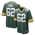 Green Bay Packers Jacob Monk Green Game Jersey