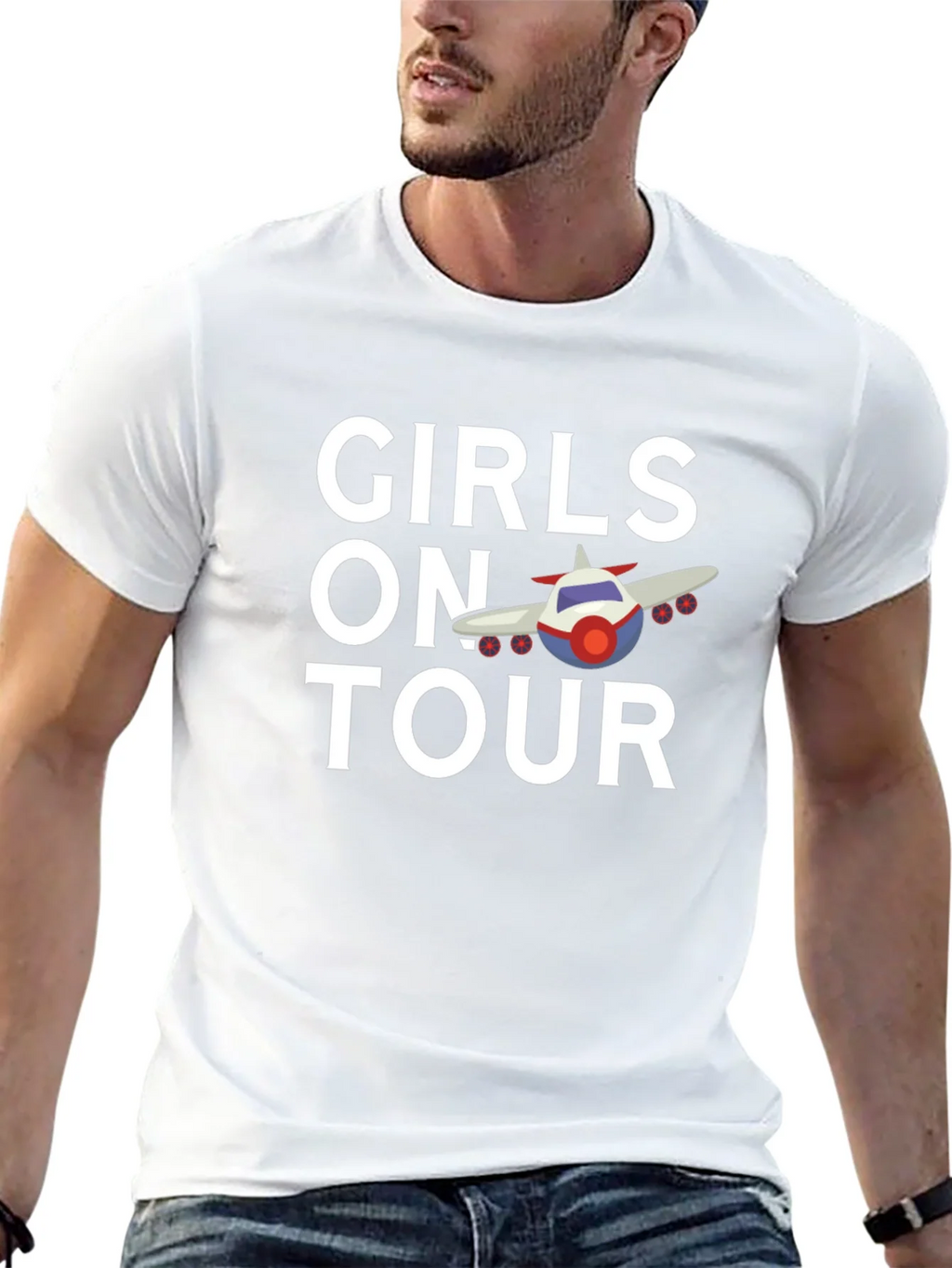 Girls on Tour T-Shirt | Airplane Design