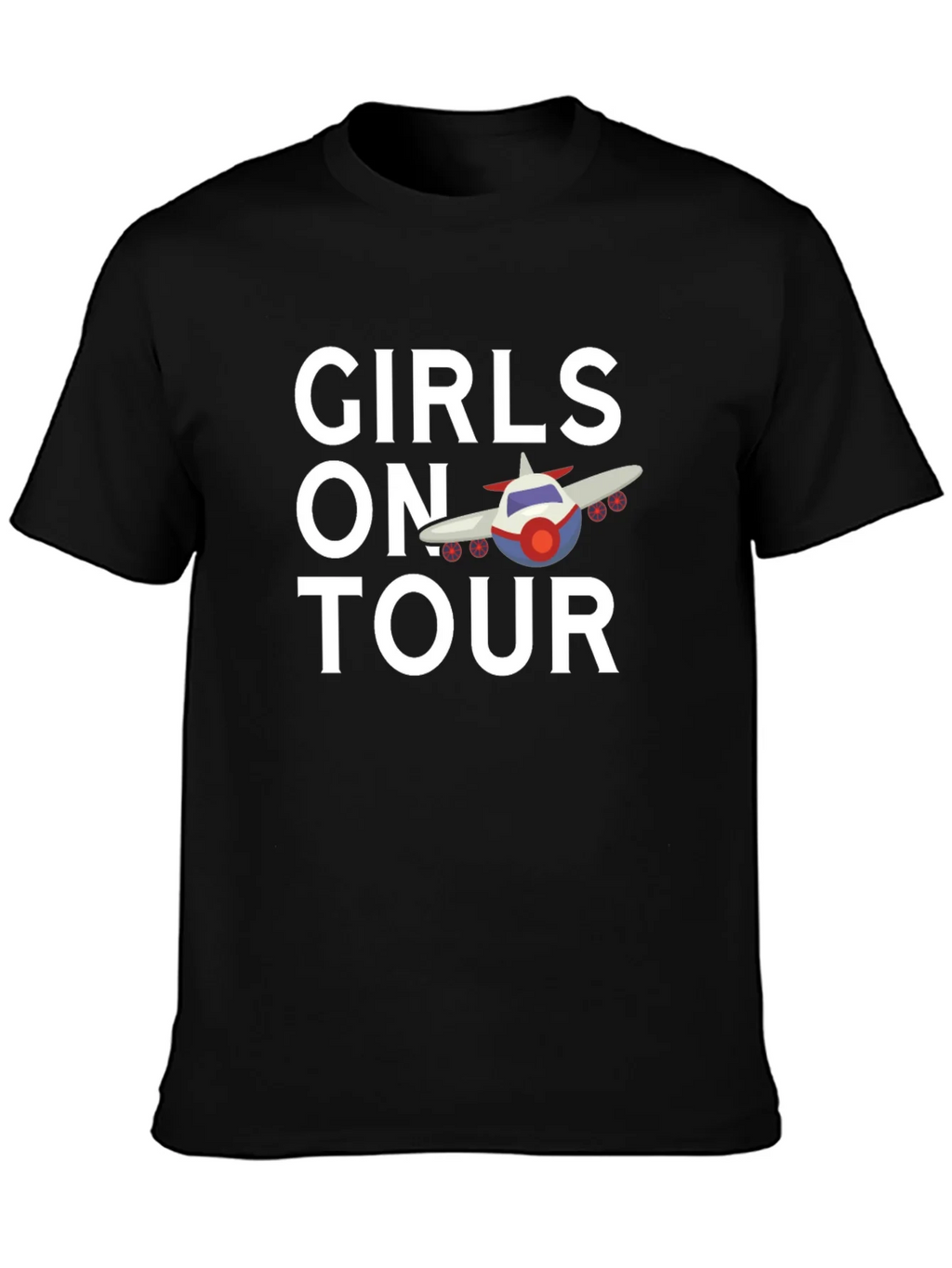 Girls on Tour T-Shirt | Airplane Design