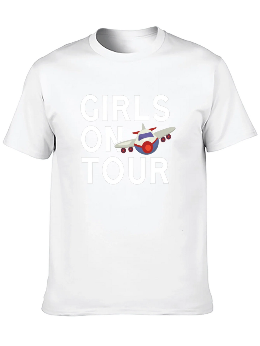 Girls on Tour T-Shirt | Airplane Design