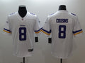 Men's Minnesota Vikings Kirk Cousins  Jersey -  White#8