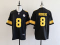 Men's Pittsburgh Steelers Aaron Rodgers  Jersey -  Black-yellow numbers