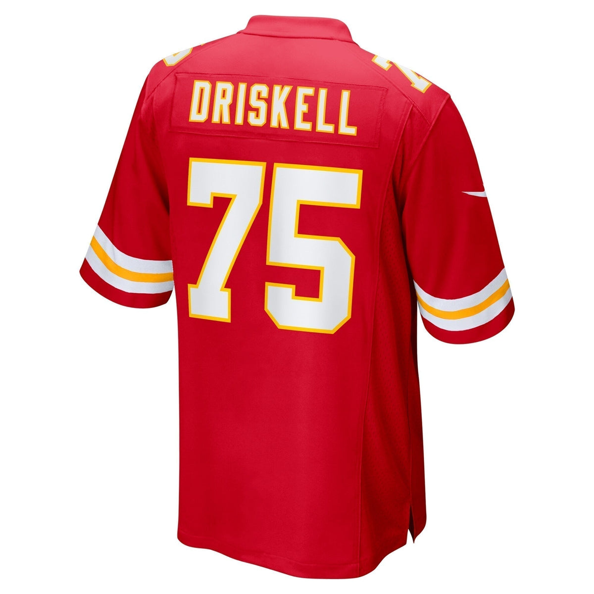 Ethan Driskell Kansas City Chiefs   Game Jersey -  Red