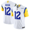 Men's  Puka Nacua White Los Angeles Rams Vapor F.U.S.E. Limited Jersey