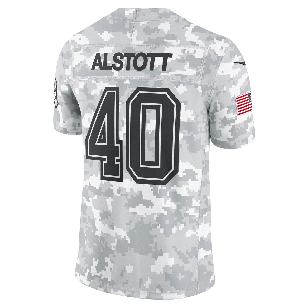 Mike Alstott Tampa Bay Buccaneers  2024 Salute to Service Retired   Limited Jersey - Arctic Camo