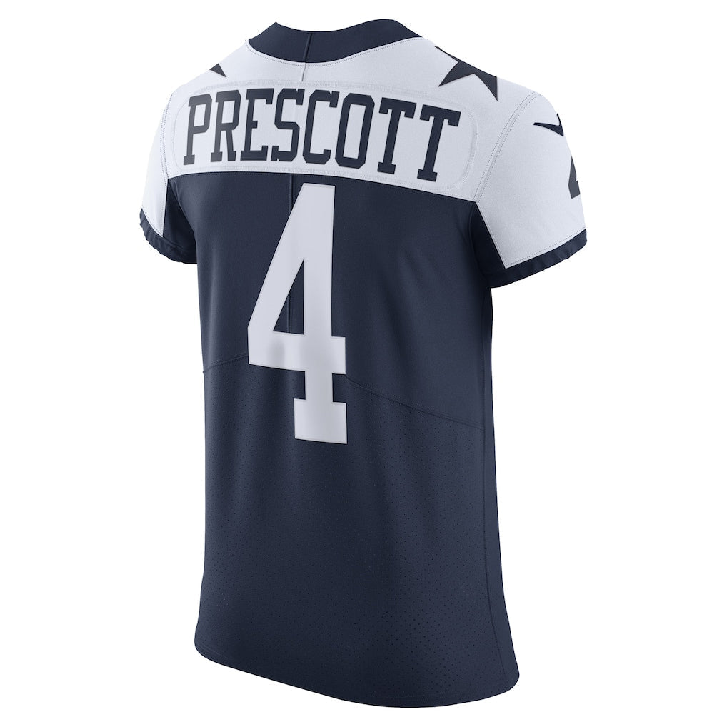 D.Cowboys #4 Dak Prescott Navy Alternate Vapor Elite Player Jersey