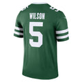 NY.Jets #5 Garrett Wilson Green Legend Player Performance Top Jersey