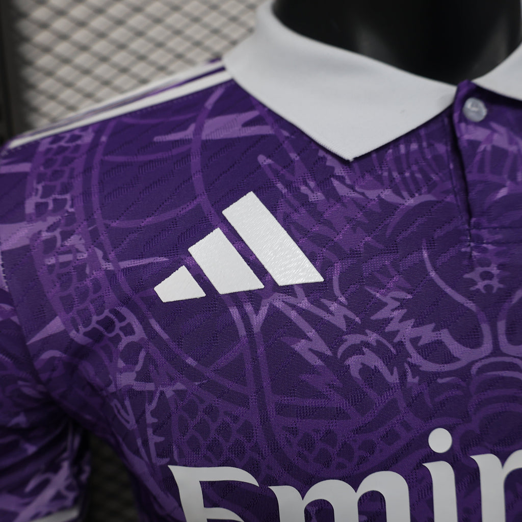 2026 Real Madrid Dragon Purple Player Version Jersey