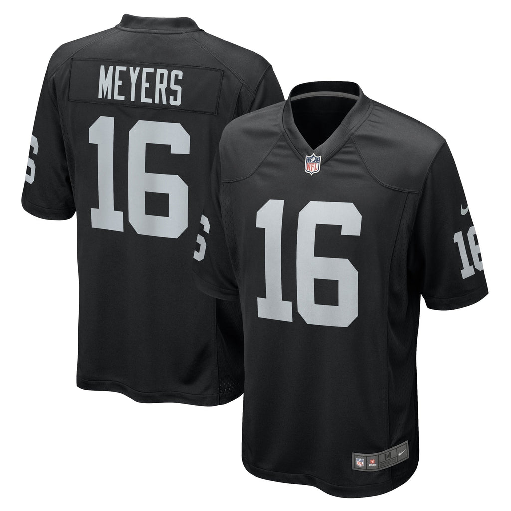 Jakobi Meyers Las Vegas Raiders  Game   Jersey - Black