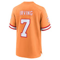 TB.Buccaneers #7 Bucky Irving Orange Alternate Game Jersey