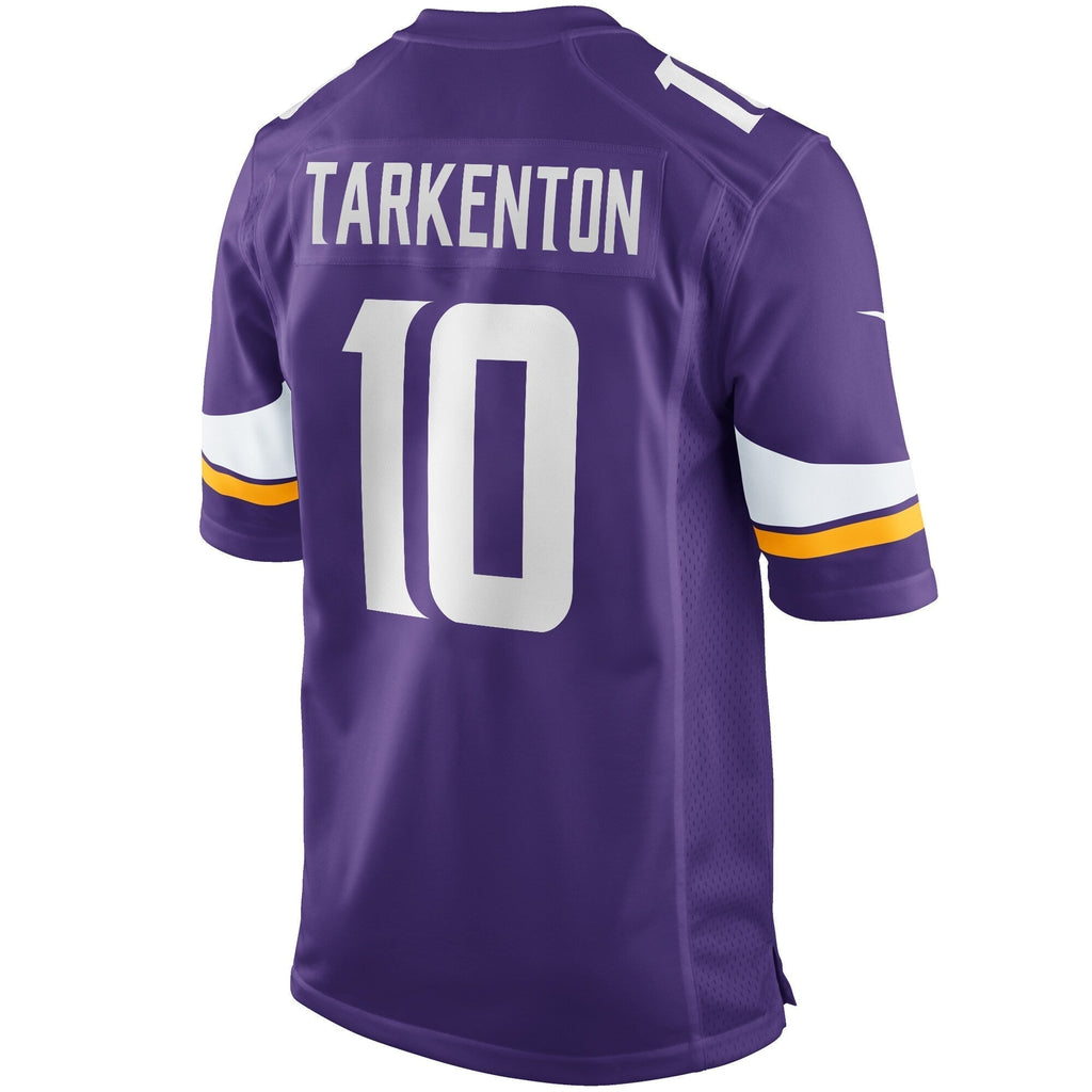 Fran Tarkenton Minnesota Vikings  Game Retired   Jersey - Purple
