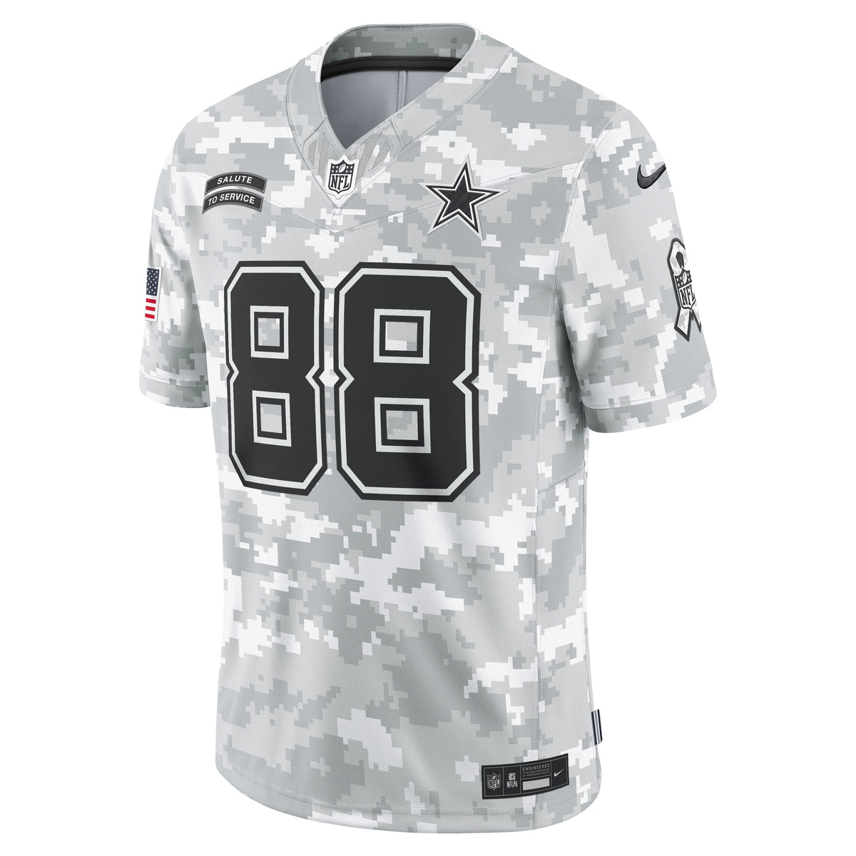CeeDee Lamb Dallas Cowboys  2024 Salute to Service Limited Jersey - Arctic Camo