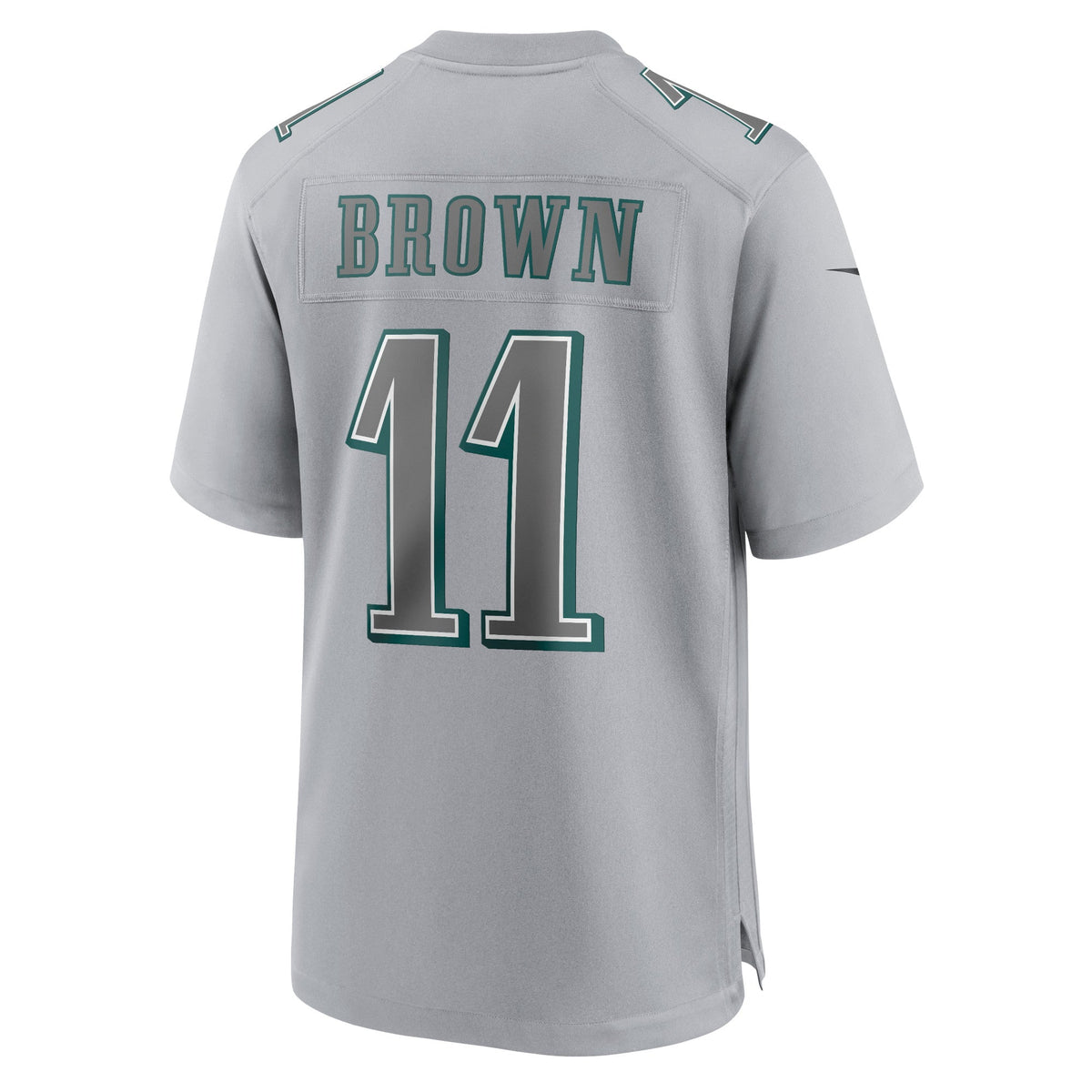 A.J. Brown Philadelphia Eagles  Atmosphere Fashion Game Jersey - Gray