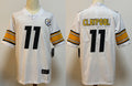 Men's Pittsburgh Steelers Chase Claypool #11 White Player Game Jersey1