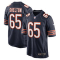 Coleman Shelton Chicago Bears  Game Jersey -  Navy