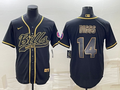 Men's Buffalo Bills Stefon Diggs Black Game Jersey Joint Edition
