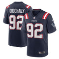 Davon Godchaux New England Patriots  Game Jersey - Navy