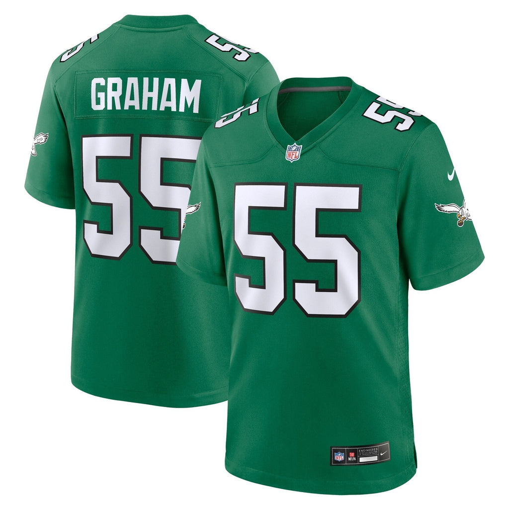 Brandon Graham Philadelphia Eagles  Alternate Game Jersey - Kelly Green