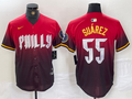 Men's Philadelphia Phillies Ranger Suarez Red 2024 City Connect Limited Player Jersey