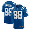 Tony Siragusa Indianapolis Colts  Game Retired   Jersey - Royal