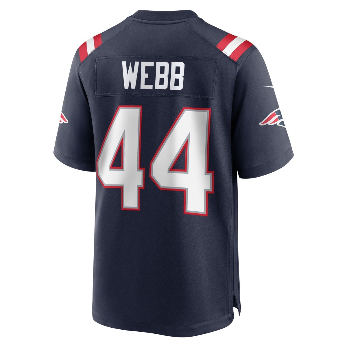 Raleigh Webb New England Patriots  Home Game   Jersey - Navy