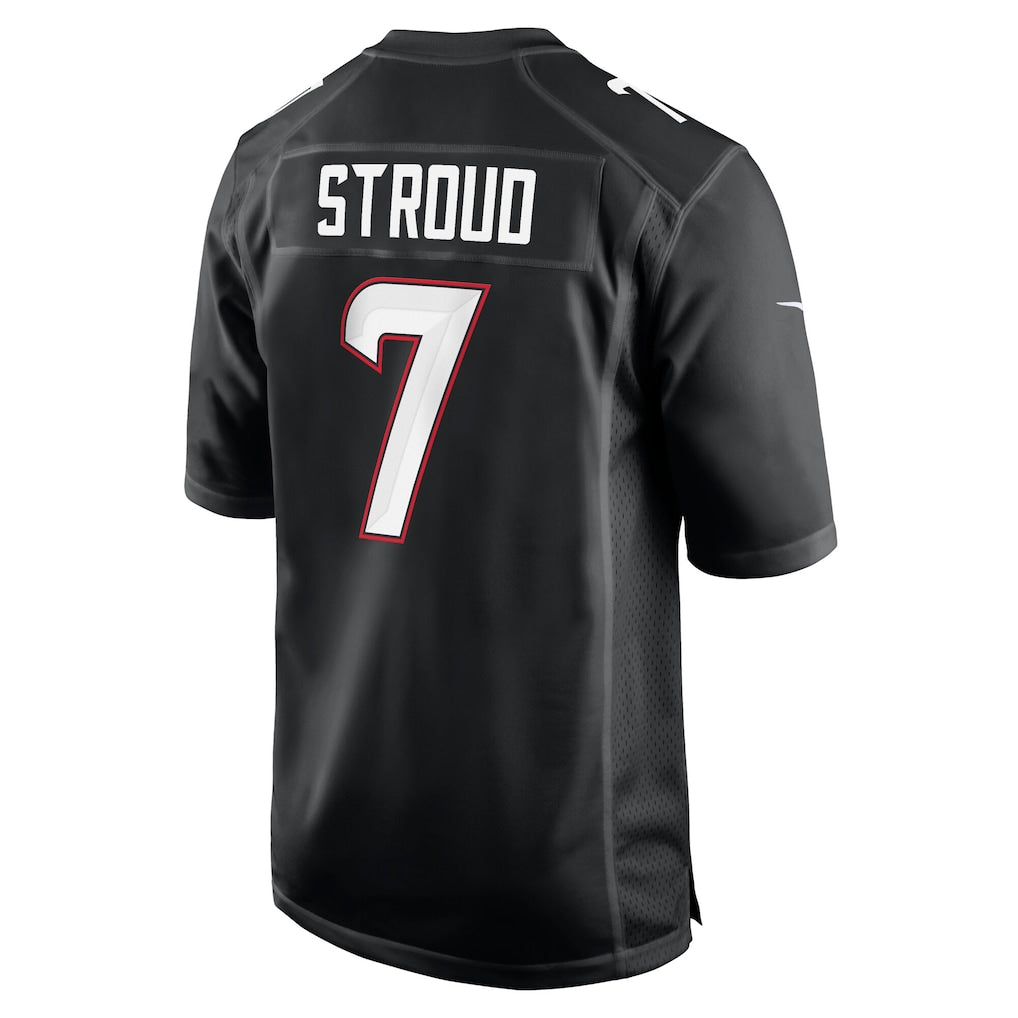 H.Texans #7 C.J. Stroud Carbon Black Fashion Jersey