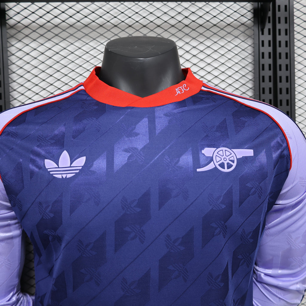 2026 Retro Arsenal Long-Sleeve Jersey