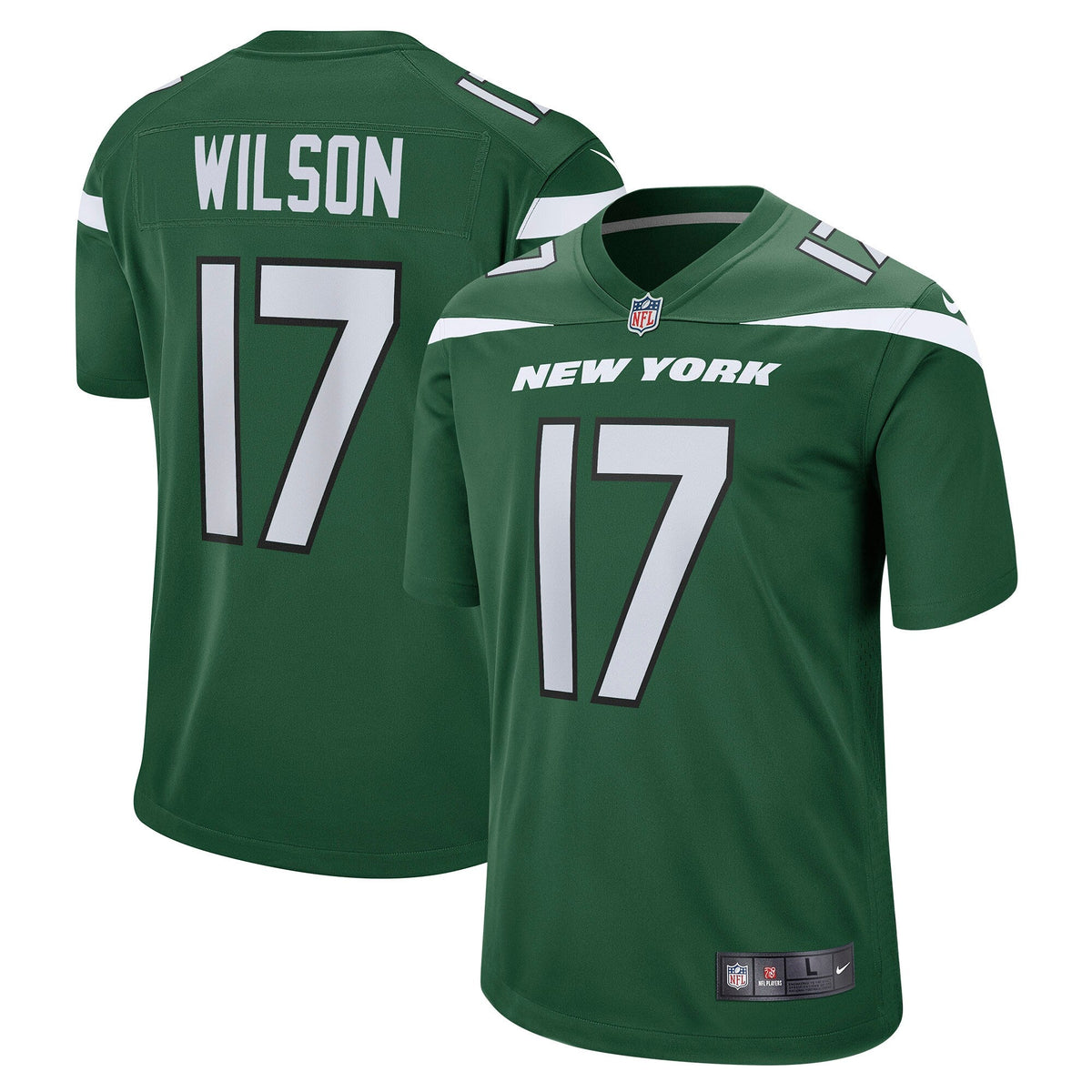 Garrett Wilson New York Jets    Game Jersey - Green