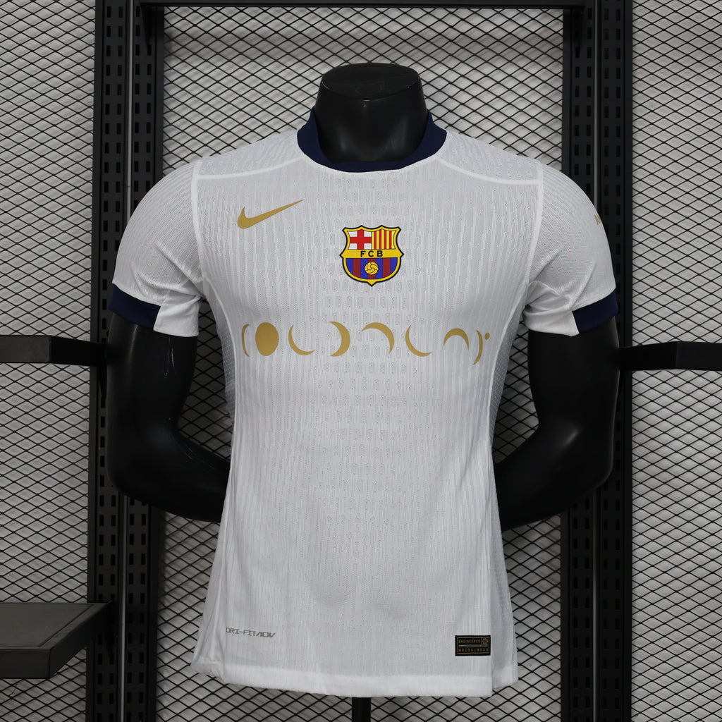 2026 New Barcelona White Player Version Jersey