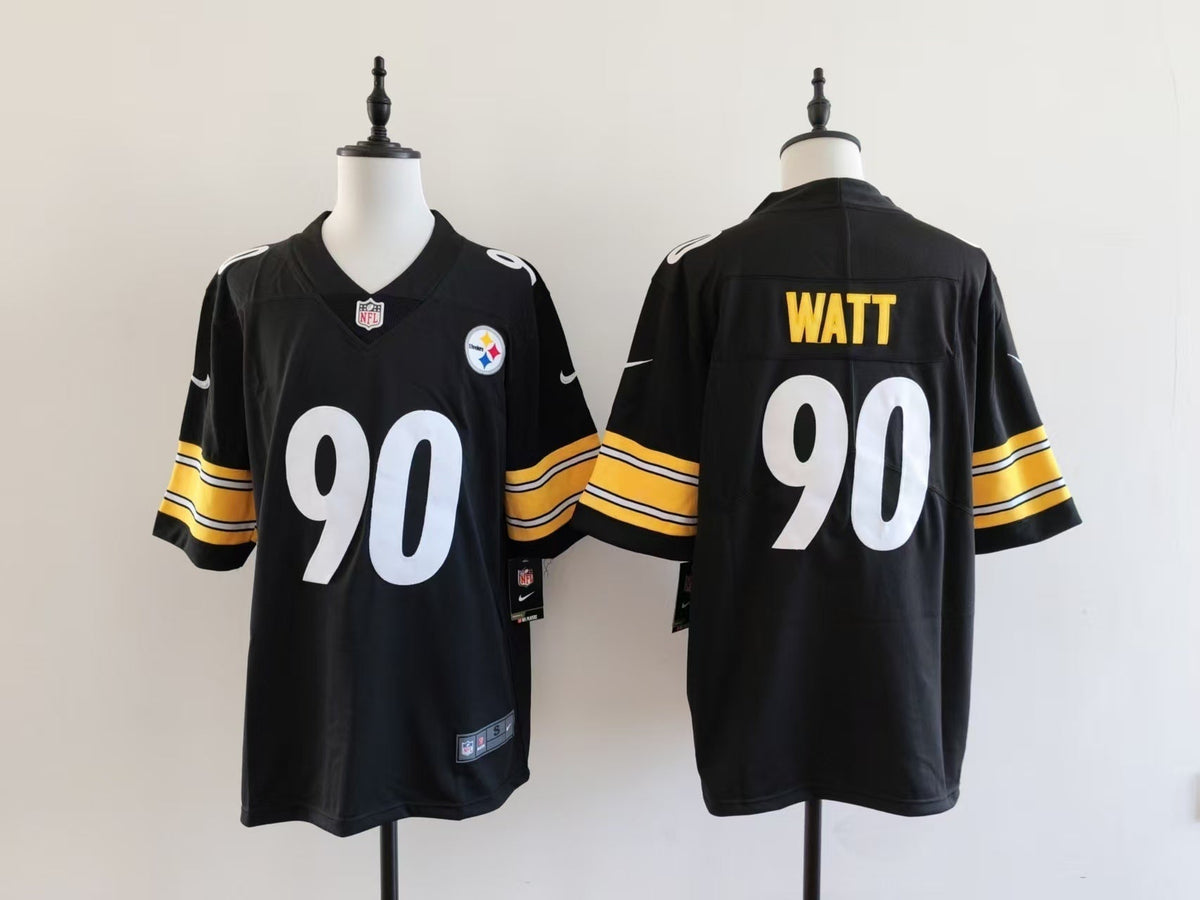 Men's Pittsburgh Steelers T.J. Watt  Jersey -  Black