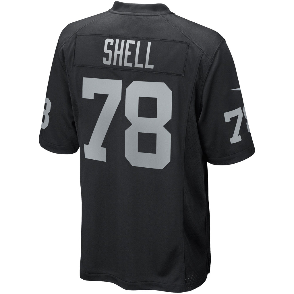Art Shell Las Vegas Raiders  Game Retired   Jersey - Black