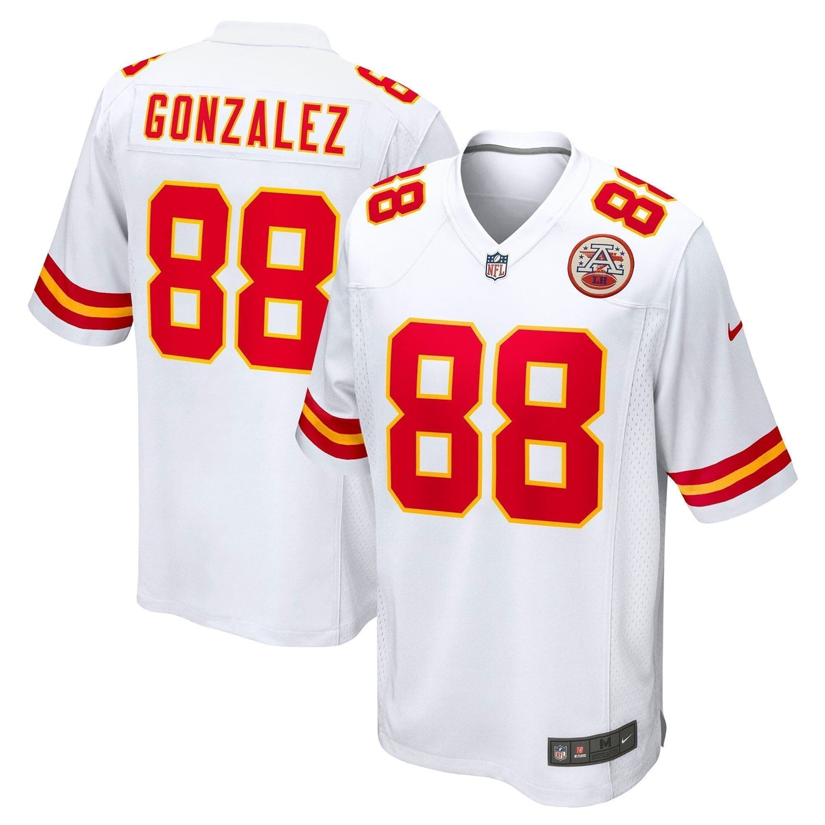Tony Gonzalez Kansas City Chiefs  Retired   Game Jersey - White