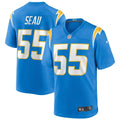 Junior Seau Los Angeles Chargers  Game Retired   Jersey - Powder Blue