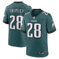 Will Shipley Philadelphia Eagles  Team Game Jersey - Midnight Green