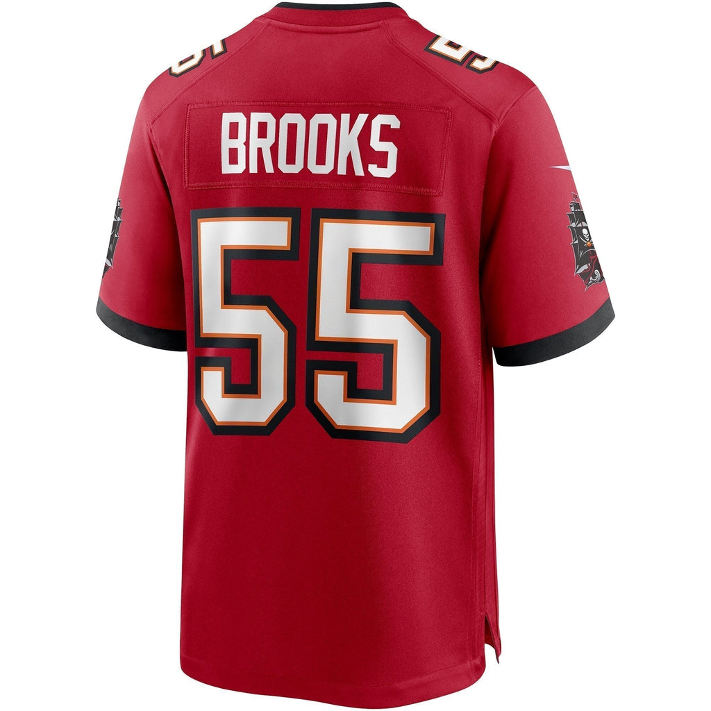 Derrick Brooks Tampa Bay Buccaneers  Game Retired   Jersey - Red